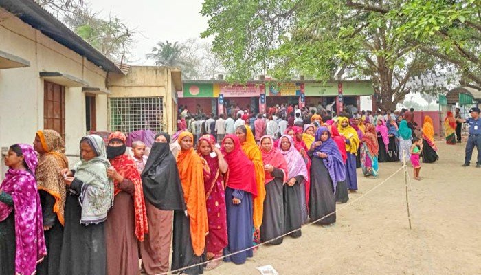 চুয়াডাঙ্গায় ৮ ইউপি নির্বাচনের ভোটগ্রহণ চলছে