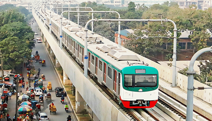 কারিগরি ত্রুটি কাটিয়ে মেট্রোরেল চালু