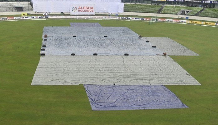 মিরপুর টেস্ট: বৃষ্টিতে বিলম্বিত দ্বিতীয় দিনের খেলা