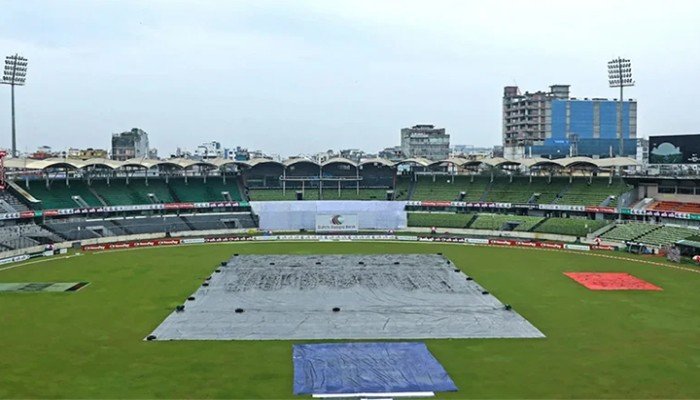 মিরপুর টেস্ট: বৃষ্টিতে বিলম্বিত তৃতীয় দিনের খেলা